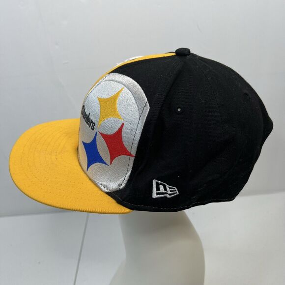 NewEra Pittsburgh Steelers 9fifty Design Medium/Large NFL Snapback Hat - Picture 5 of 12